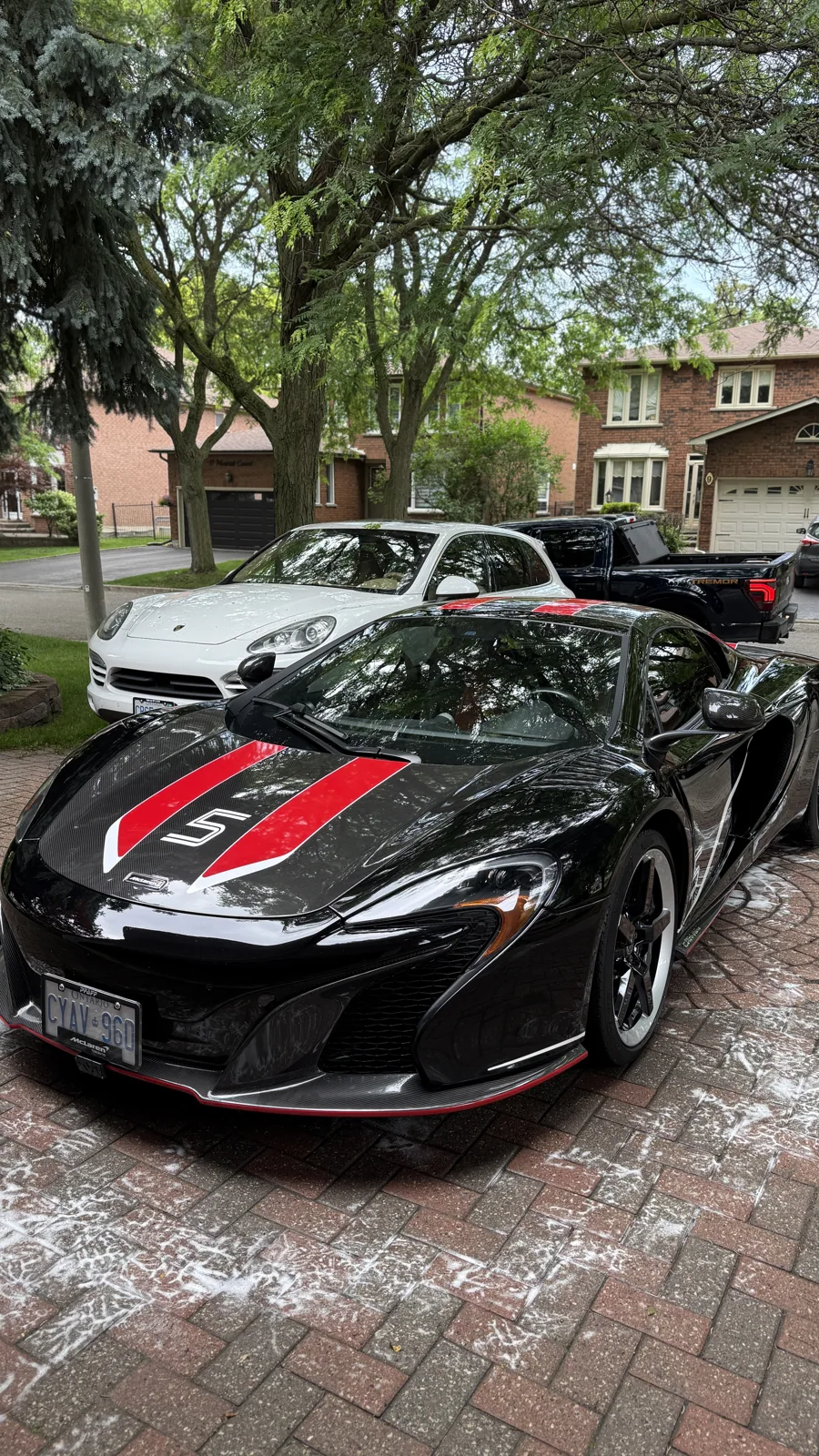 Black McLaren detailed by DShine Details in the Greater Toronto Area
